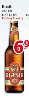 Pivo světlé výčepní 10° Klasik