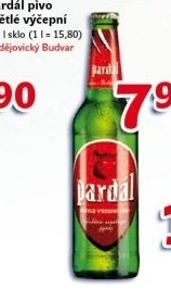 Pivo světlé výčepní 10° Pardál