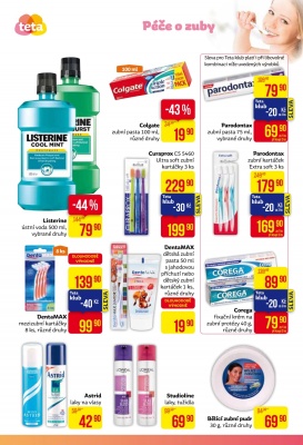 akční leták Teta drogerie 5.1.2017-14.1.2017