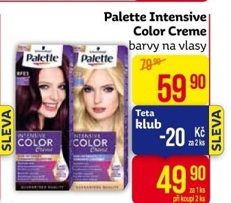 Barva na vlasy Intensive Color Creme Palette Schwarzkopf