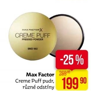 Pudr Creme Puff Max Factor