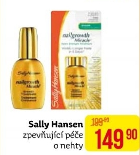 Péče zpevňující na nehty Sally Hansen