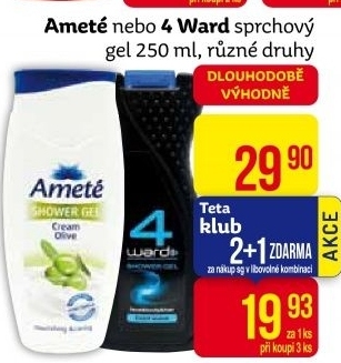 Sprchový gel Ameté