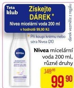 Micelární voda 3v1 Nivea