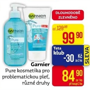 Kosmetika pro problematickou pleť Pure Garnier