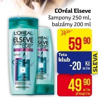 Šampon Elséve L'Oréal
