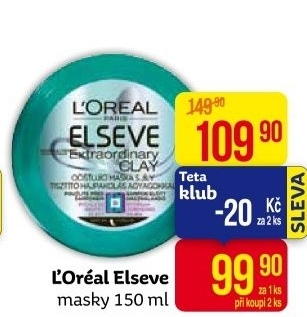 Maska na vlasy Elséve L'oréal