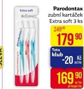 Kartáček na zuby Parodontax