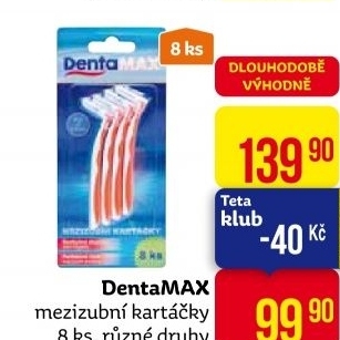 Mezizubní kartáčky Dentamax