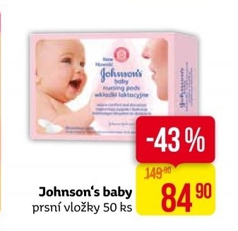 Prsní vložky Johnson's Baby