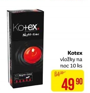 Vložky dámské na noc Kotex