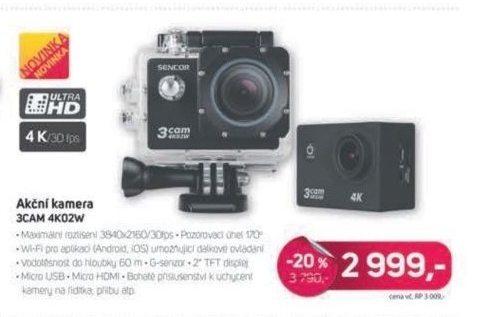 3CAM 4K02W