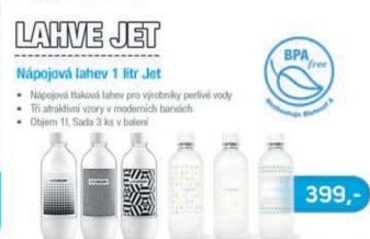 Lahev Jet Black & White Tripack