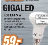 GIGALED E14 5W tep.bílá GL-G45-5W