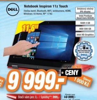 DELL Inspiron 11z Touch/WIN10
