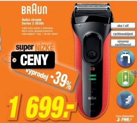 BRAUN Series 3 3030s