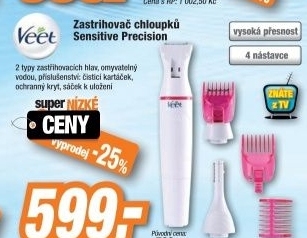 Veet Sensitive Precision elektrický zastřihovač