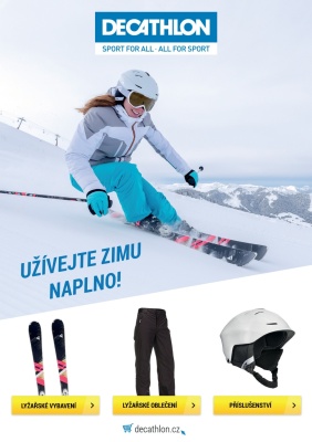 akční leták Decathlon 9.1.2017-23.1.2017
