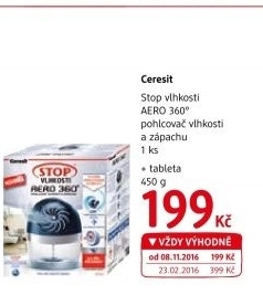 Pohlcovač vlhkosti Aero 360° Ceresit