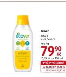 Aviváž Ecover