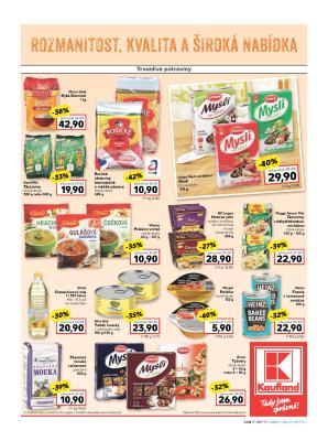 akční leták Kaufland 12.1.2017-18.1.2017