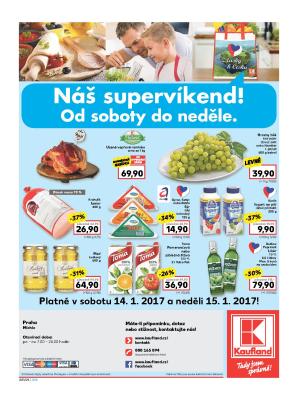 akční leták Kaufland 12.1.2017-18.1.2017