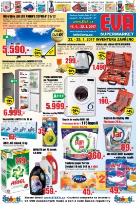 akční leták EVA.cz 11.1.2017-22.1.2017