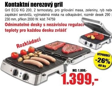 Gril KG 200 ECG