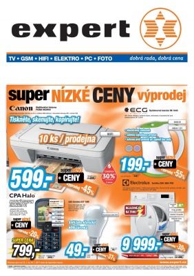 akční leták Expert elektro 12.1.2017-19.1.2017