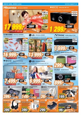 akční leták Expert elektro 12.1.2017-19.1.2017