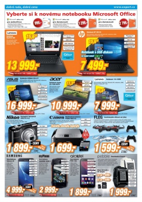 akční leták Expert elektro 12.1.2017-19.1.2017
