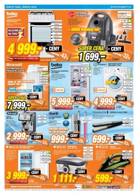 akční leták Expert elektro 12.1.2017-19.1.2017