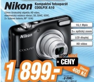 Kompaktní fotoaparát