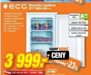 Mraznička šuplíková