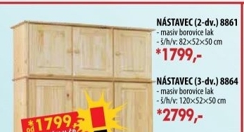 Nástavec 8861 lakovaný