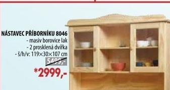 Nástavec příborníku 8046
