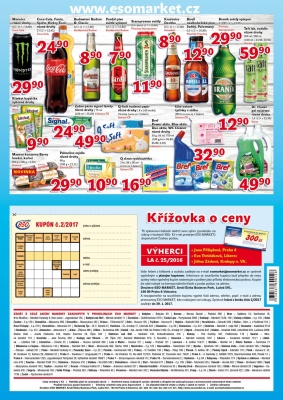 akční leták ESO MARKET 18.1.2017-29.1.2017