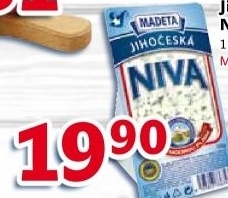 Sýr Niva Jihočeská 50% Madeta