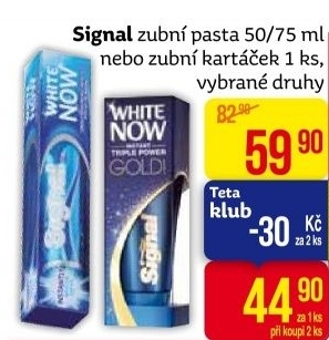 Pasty na zuby Signal