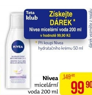 Micelární voda 3v1 Nivea