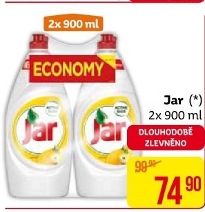Prostředek na nádobí Jar