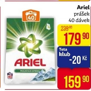 Prací prášek Ariel
