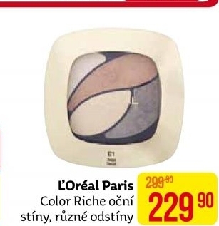 Oční stíny Color Riche L'Oréal