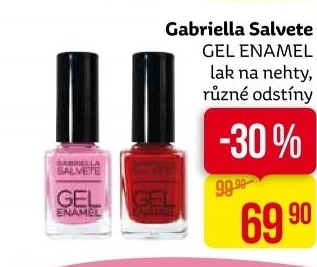 Lak na nehty Gel Enamel Gabriella Salvete