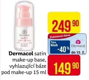 Báze pod make up Satin Dermacol