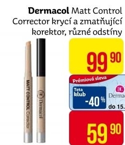 Korektor Matt Control Dermacol