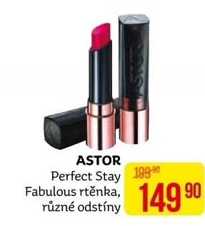 Dlouhotrvající rtěnka Perfect Stay Fabulous Astor