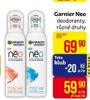 Deodoranty Neo Garnier