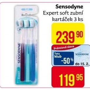 Kartáček na zuby Sensodyne Expert