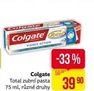 Pasta na zuby Total Colgate